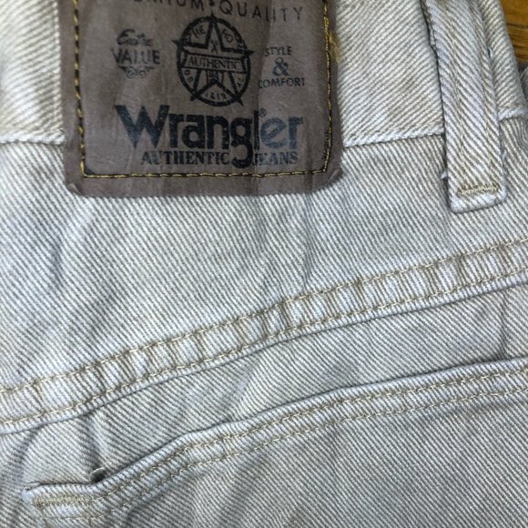 Vintage Wrangler High Rise Jeans Size 16 Slim - Picture 3 of 4